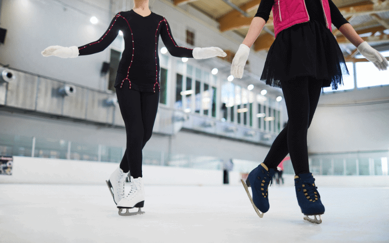 Additional resources and support training exercises for figure skaters